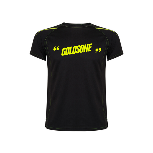 T-shirt black "Golosone"